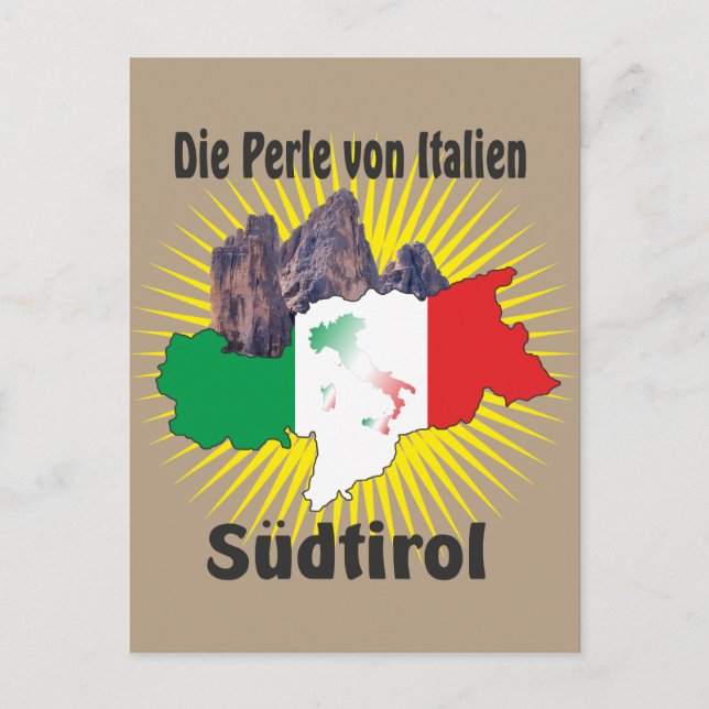 Südtirol – Alto Adige - Italien - Italia Postkarte Postcard (Front)