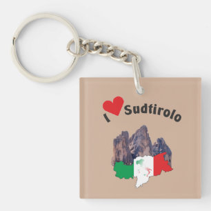 Südtirol – Alto Adige - Italien Schlüsselanhänger Keychain