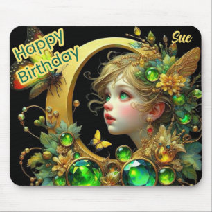 SUE ~ Green Eyed Fairy ~ Mousepad