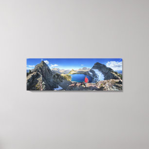 Sue Lake Overlook 2 - Glacier National Park Canvas Print