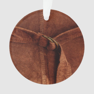 Suède Brown Avec Sangle Et Boucle
