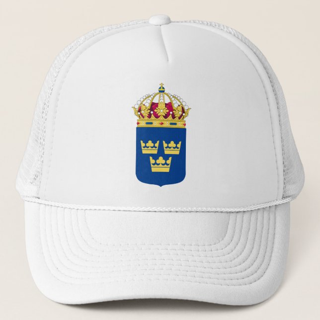 Suède Casquette d'armoiries (Devant)