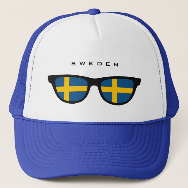 Suède Shades casquette personnalisé (Devant)