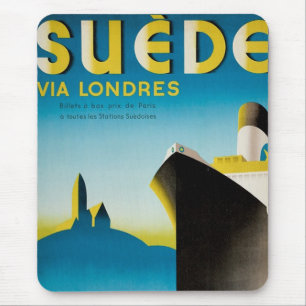 Suede via Londres Mouse Pad