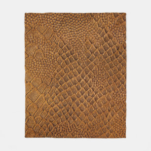 suede with beautiful patternpattern,snake,texture, fleece blanket