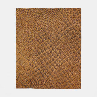 suede with beautiful patternpattern,snake,texture, fleece blanket