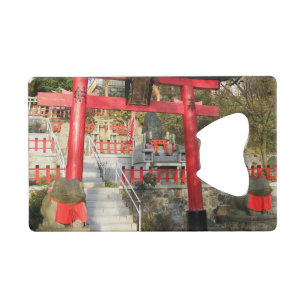 Suehiro Ogami Shrine (Fortune Frog Shrine) Credit Card Bottle Opener