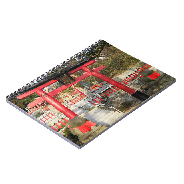 Suehiro Ogami Shrine (Fortune Frog Shrine) Notebook (Left Side)