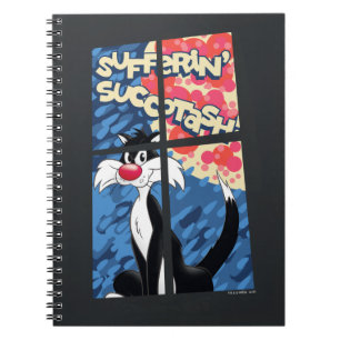 "Sufferin' Succotash" SYLVESTER™ Behind Window Notebook