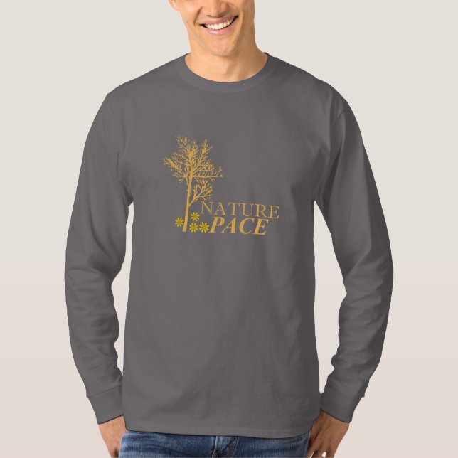 Suffering Nature Print T-Shirt (Front)