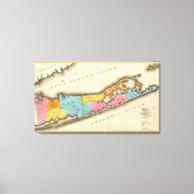 Suffolk County Canvas Print (Front)