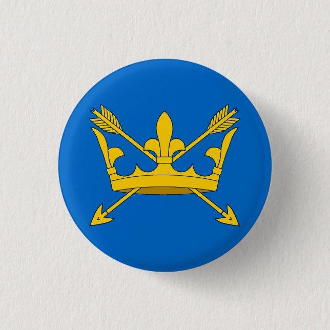 Suffolk Flag 1 Inch Round Button (Front)