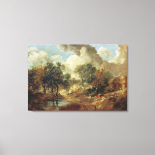 Suffolk Landscape, 1748 Canvas Print