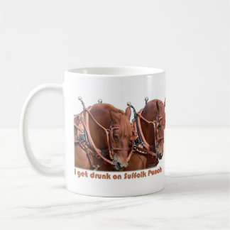 Suffolk Punch Draught   Horse Coffee Mug