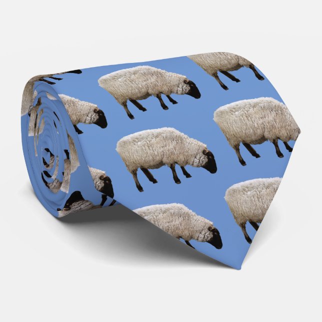 Suffolk Sheep Tie (Rolled)