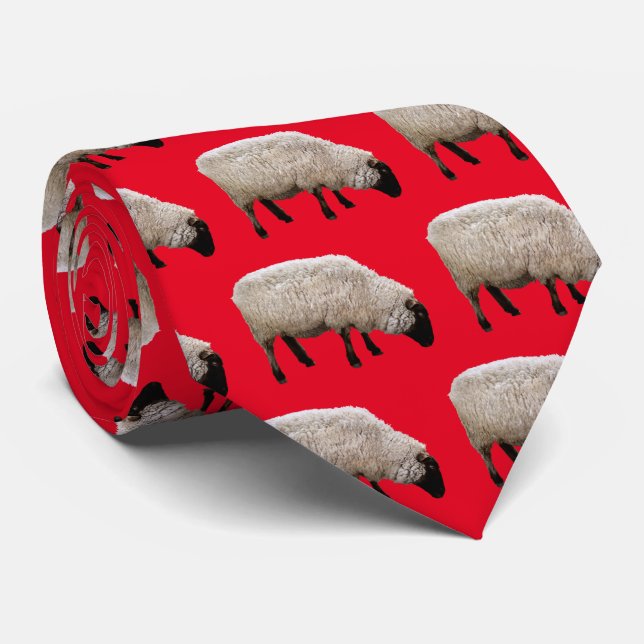 Suffolk Sheep Tie (Rolled)