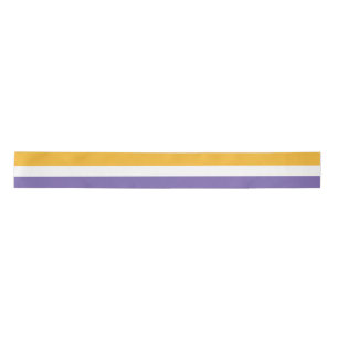 Suffrage Flag Womens RIghts Vote 19th Amendment Satin Ribbon
