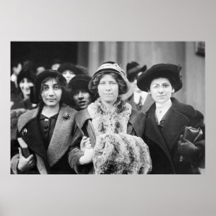 Suffrage Strike, 1910s Poster