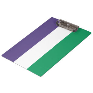Suffragette Flag Clipboard