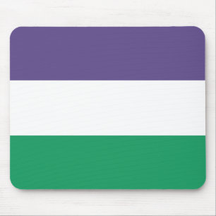 Suffragette Flag Mouse Pad