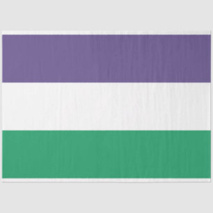Suffragette Flag Tissue Paper