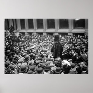 Suffragette Hits The Street: early 1910s Poster