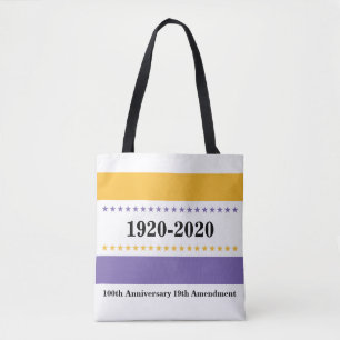 Suffragette Womens Right to Vote 100th Anniversary Tote Bag