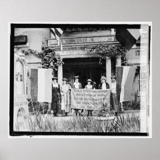 Suffragettes Vintage Poster