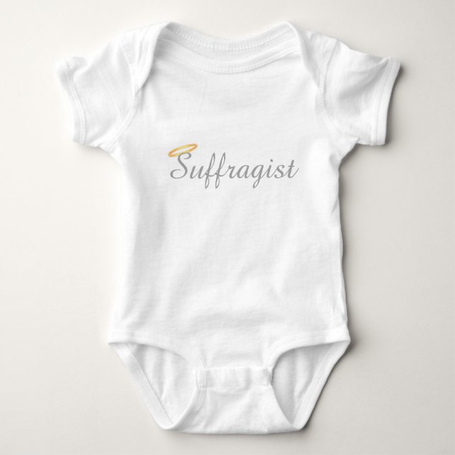 Suffragist Baby Bodysuit (Front)