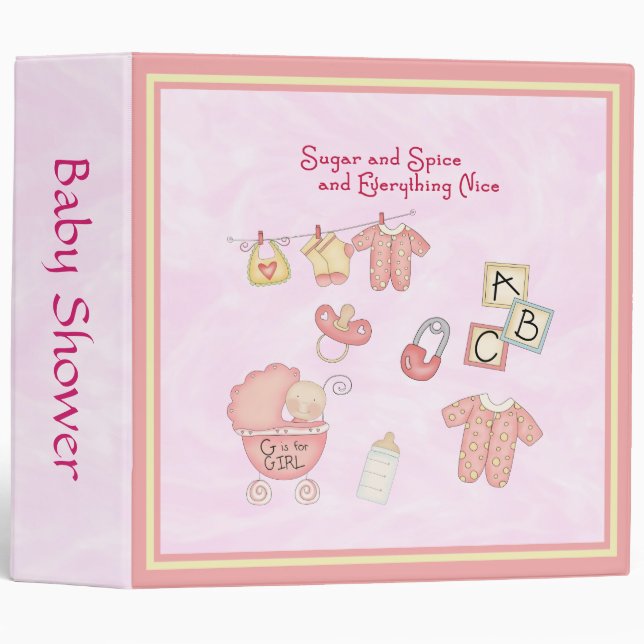 Sugar and Spice and Everything Nice! Binder (Front/Spine)