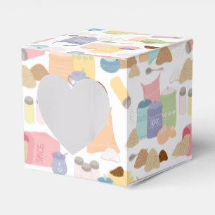 Sugar and Spice Containers Favor Box