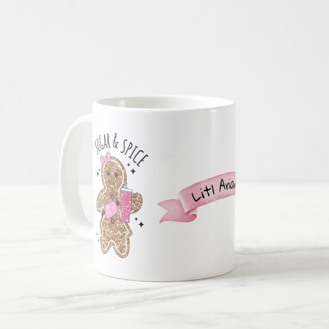 Sugar And Spice Cookie  Bougie Coffee Mug (Front Left)