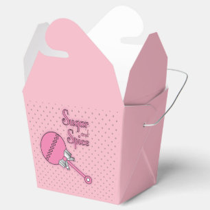 Sugar and Spice Favor Box