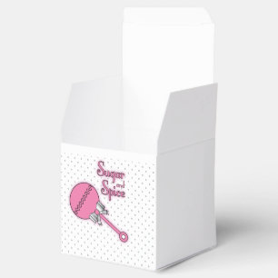 Sugar and Spice Favor Box