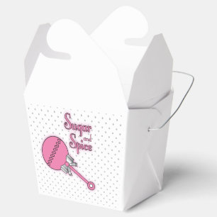 Sugar and Spice Favor Box