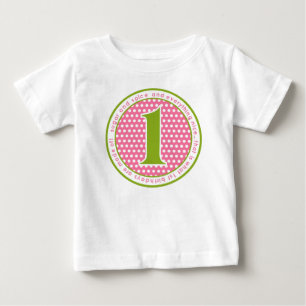 Sugar and Spice First Birthday T shirt