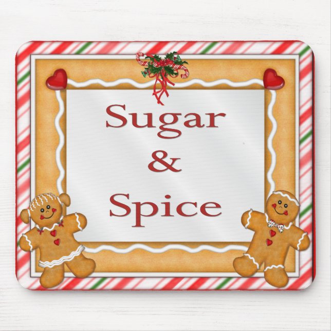 Sugar and Spice Mouse Pad (Front)