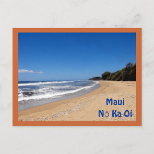 Sugar Beach, Kihei, Hawaii, Maui No Ka Oi Postcard