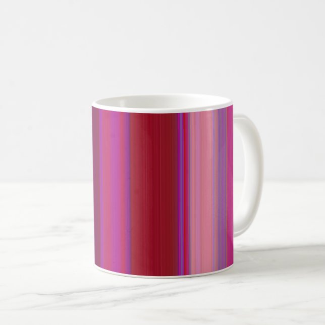 Sugar Candy Stripes Coffee Mug (Front Right)