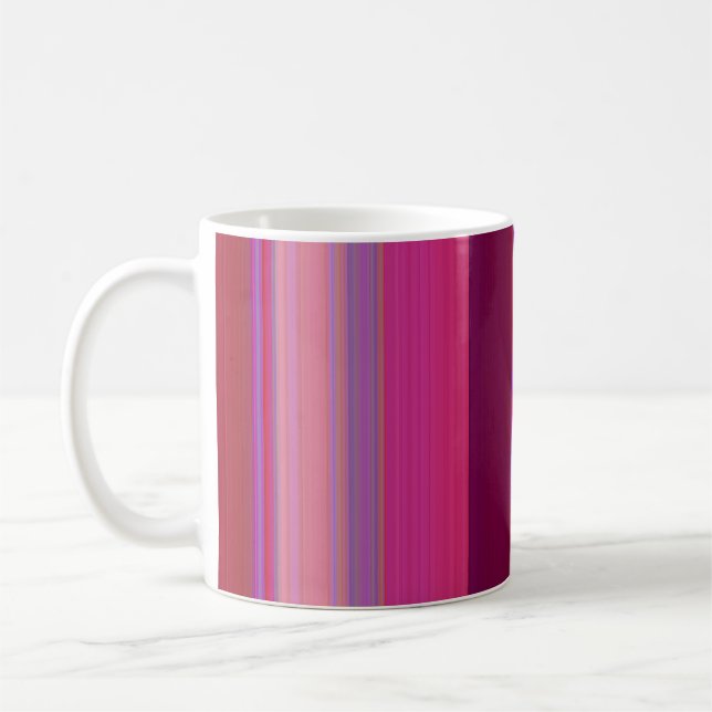 Sugar Candy Stripes Coffee Mug (Left)