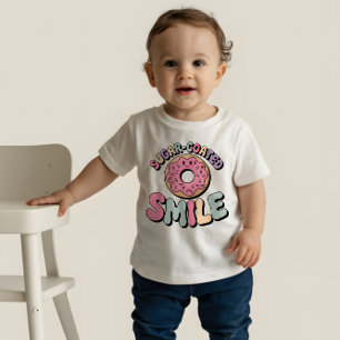 Sugar-Coated Smile   Doughnut Baby T-Shirt