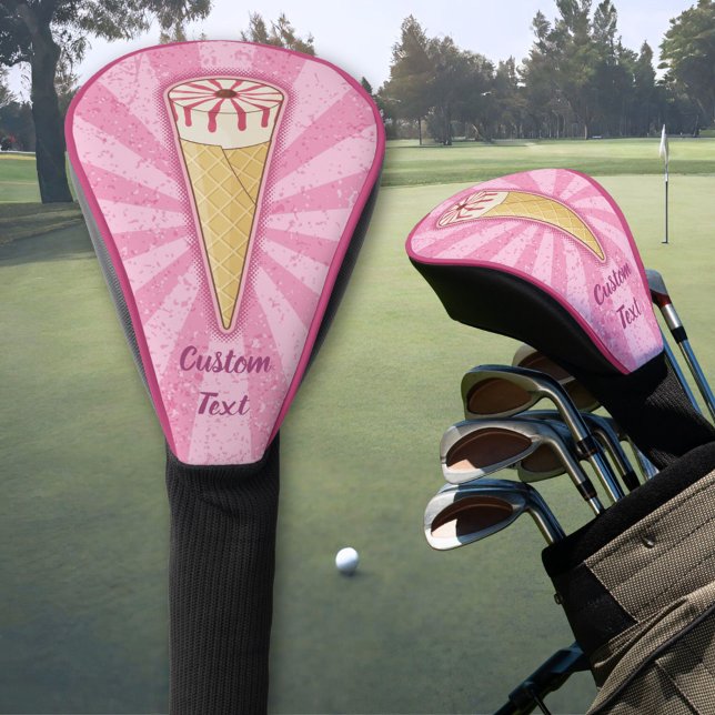 Sugar Cone Ice Cream Golf Head Cover (Creator Uploaded)