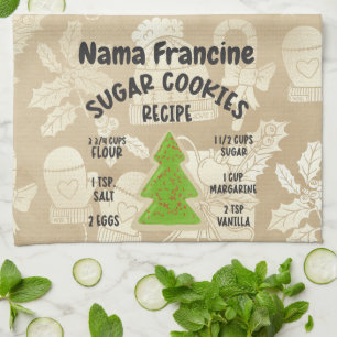 Sugar Cookies Recipe  Kitchen Towel