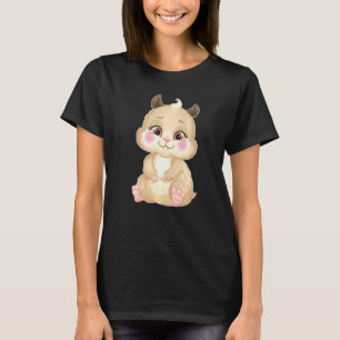 Sugar Cute Hamster Rodent Burrower Dwarf Hamster T-Shirt