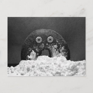 Sugar doughnut postcard