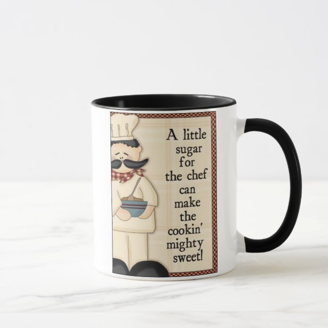 Sugar for the chef mug (Right)