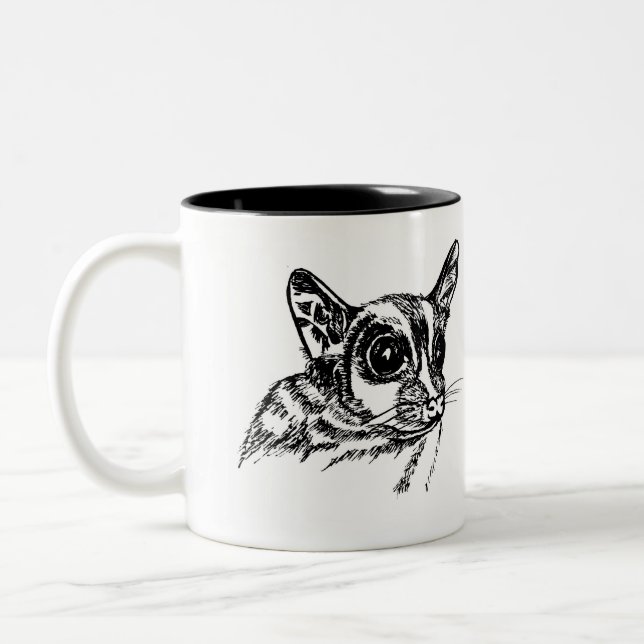 Sugar Glider Art Mug (Left)