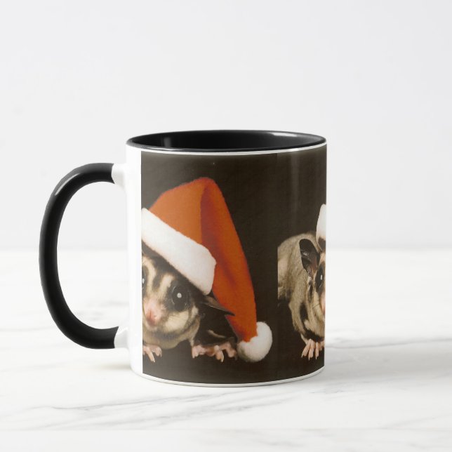 Sugar Glider Christmas Mug (Left)