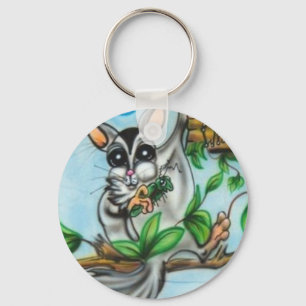 Sugar glider keychain