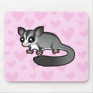 Sugar Glider Love Mouse Pad